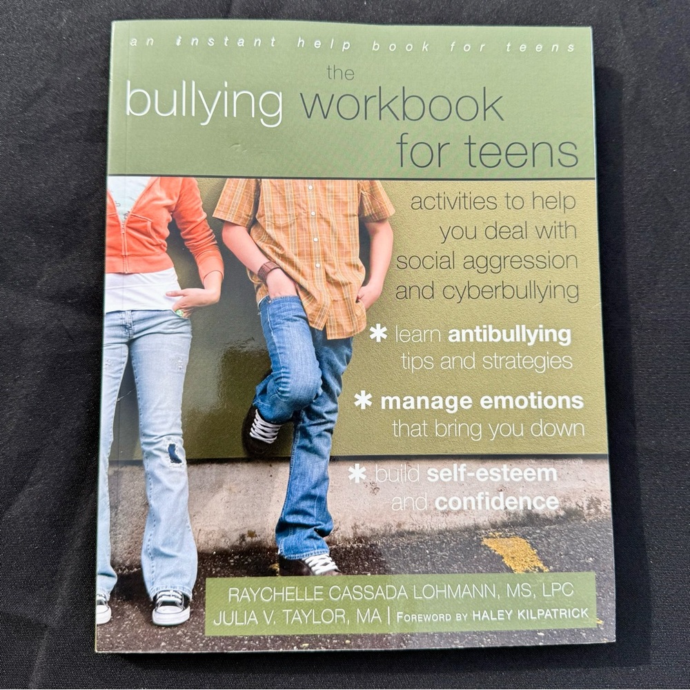 The Bullying Workbook For Teens - NEW